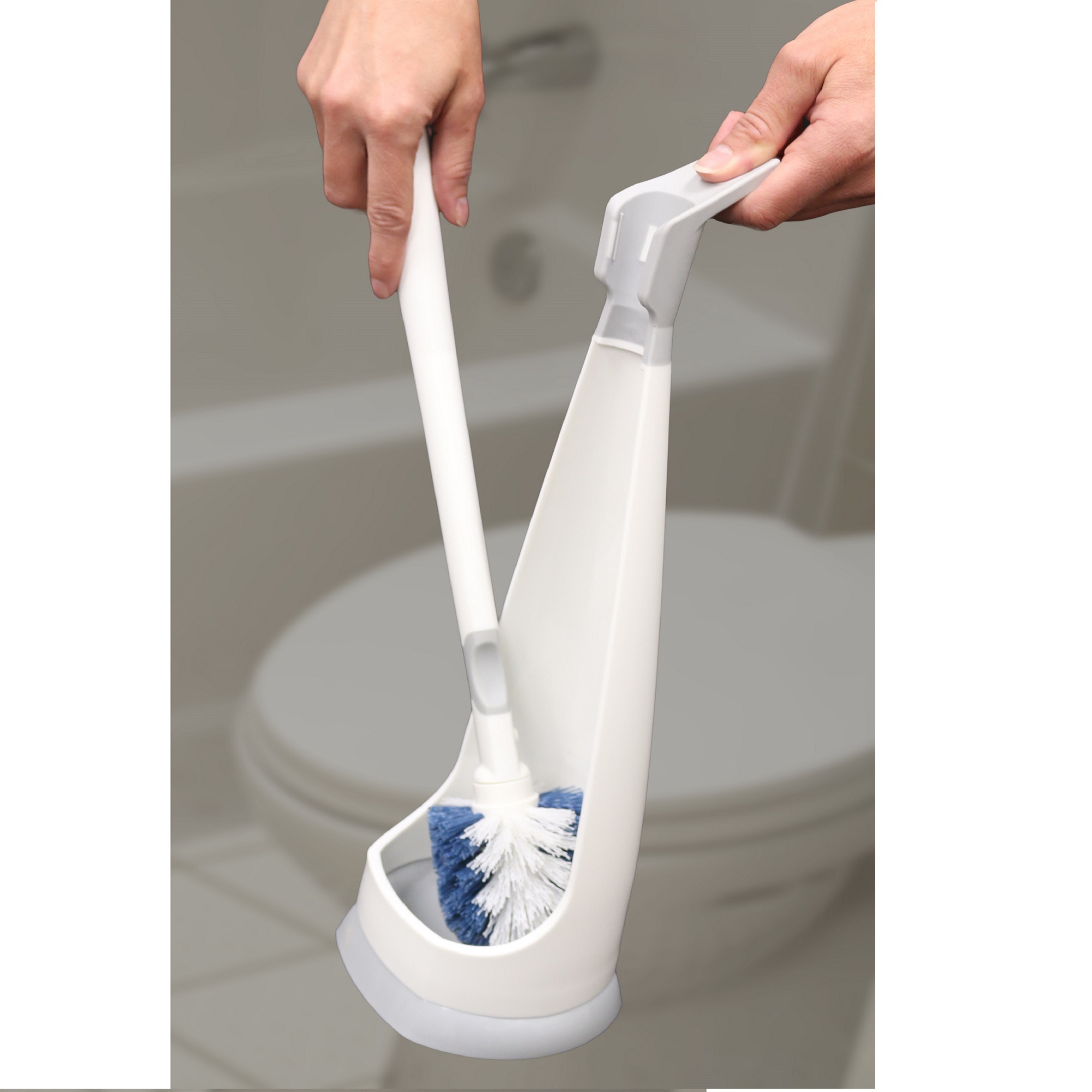 Unger toilet brush and caddy - Unger bathroom cleaning