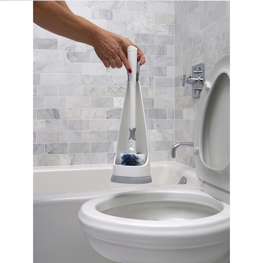 Unger No-Drip Toilet Brush Set - Unger bathroom cleaning