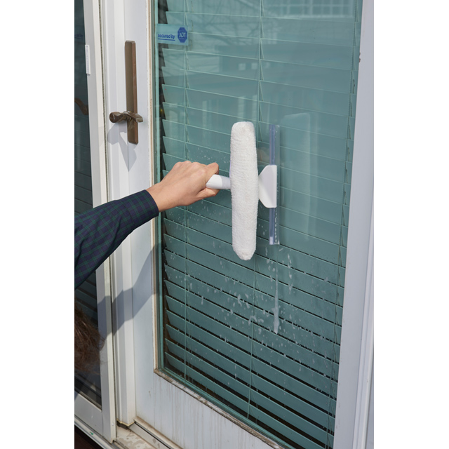 10in Window Scrubber & Squeegee - Unger Window Squeegees & Scrubbers